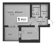 Buy an apartment, Lysyka-vul, Ukraine, Vinniki, Lvivska_miskrada district, Lviv region, 2  bedroom, 63.2 кв.м, 1 863 000