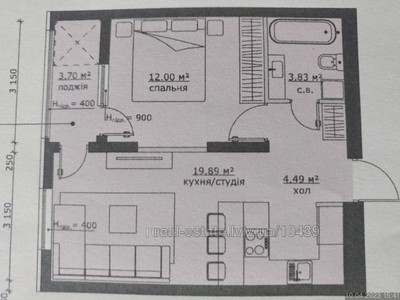 Buy an apartment, Gorodnicka-vul, Lviv, Shevchenkivskiy district, id 3796491