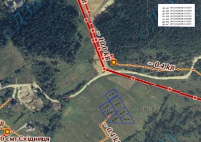 Buy a lot of land, for building, Skhidnica, Drogobickiy district, id 4535358