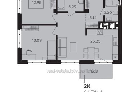 Buy an apartment, Volodimira-Velikogo-vul, Lviv, Frankivskiy district, id 4599572