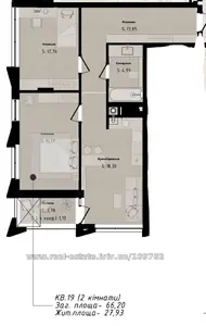 Купити квартиру, Бузкова вул., 2, Львів, Сихівський район, id 5926602