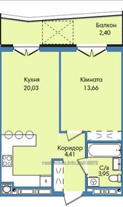 Buy an apartment, Vashingtona-Dzh-vul, Lviv, Sikhivskiy district, id 4346411