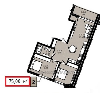 Buy an apartment, Mechnikova-I-vul, Lviv, Lichakivskiy district, id 4515239