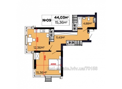Buy an apartment, Bigova-vul, Lviv, Lichakivskiy district, id 4181892