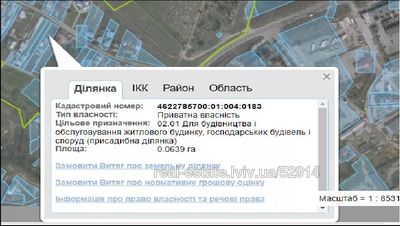 Buy a lot of land, for building, Шевченка, Malekhov, Zhovkivskiy district, id 1945174