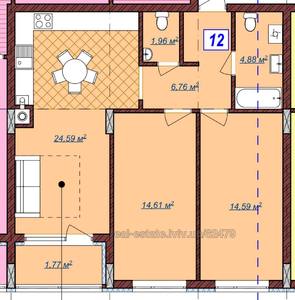 Buy an apartment, Vulecka-vul, Lviv, Sikhivskiy district, id 4538168