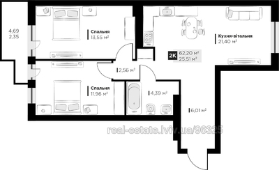 Buy an apartment, Galitska-vul, Vinniki, Lvivska_miskrada district, id 4414107