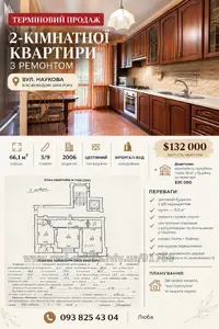 Купити квартиру, Наукова вул., Львів, Франківський район, id 5913002