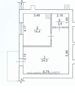 Commercial real estate for rent, Vashingtona-Dzh-vul, Lviv, Lichakivskiy district, id 3303422