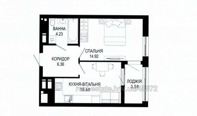 Buy an apartment, Pimonenka-M-vul, Lviv, Sikhivskiy district, id 4192842