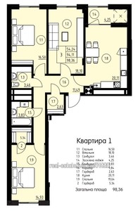 Buy an apartment, Navrockogo-V-vul, Lviv, Sikhivskiy district, id 4201008