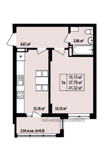 Buy an apartment, Galitska-vul, Vinniki, Lvivska_miskrada district, id 4083460