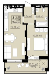 Buy an apartment, Dashkevicha-R-vul, Lviv, Shevchenkivskiy district, id 4571195