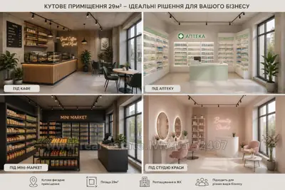 Commercial real estate for rent, Residential complex, Roksolyani-vul, Lviv, Zaliznichniy district, id 5919160