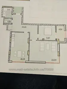 Купить квартиру, Очеретяная ул., Львов, Шевченковский район, id 5919943