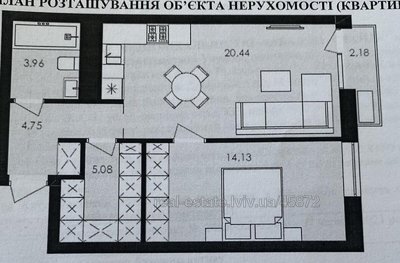 Buy an apartment, Zamarstinivska-vul, Lviv, Shevchenkivskiy district, id 4463826
