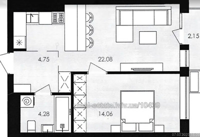 Buy an apartment, Zamarstinivska-vul, Lviv, Shevchenkivskiy district, id 3727347