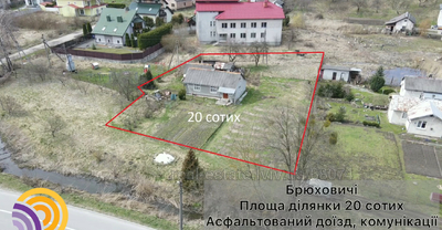 Buy a lot of land, for building, Pid-Osovoiu-Street, Bryukhovichi, Lvivska_miskrada district, id 4472031
