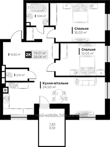 Buy an apartment, Pasichna-vul, Lviv, Sikhivskiy district, id 3940850