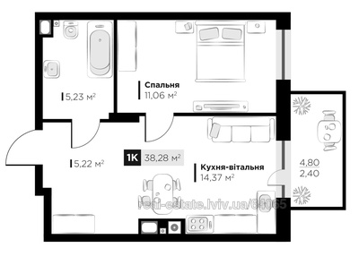 Buy an apartment, Orlika-P-vul, Lviv, Shevchenkivskiy district, id 4537844